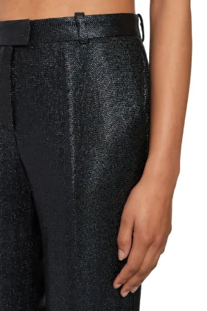 Pantalon à motif Mirror Snake brodé