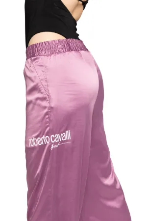 pantalon ample à taille élastiquée