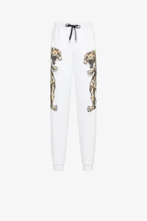 Pantalón de chándal de algodón con estampado Jaguar