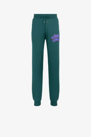 Pantalón de chándal de algodón con logotipo