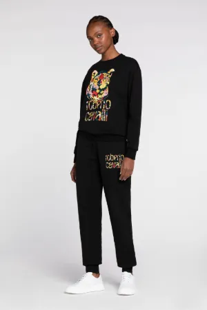 pantalon de jogging à logo imprimé