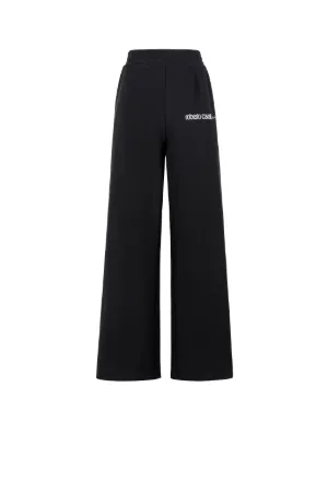 pantalon de jogging ample à taille élastiquée