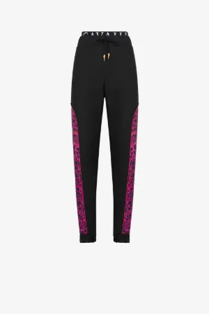 Pantalon de survêtement à contrastes et imprimé Murena