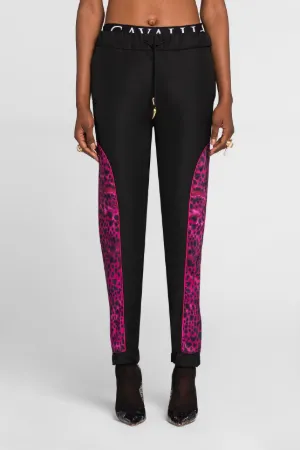 Pantalon de survêtement à contrastes et imprimé Murena