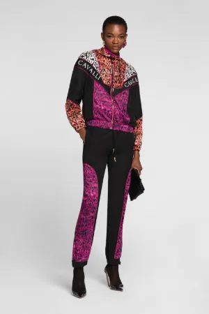 Pantalon de survêtement à contrastes et imprimé Murena