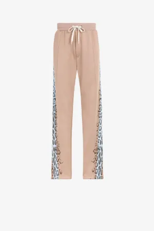 Pantalon de survêtement à logo et imprimé jaguar