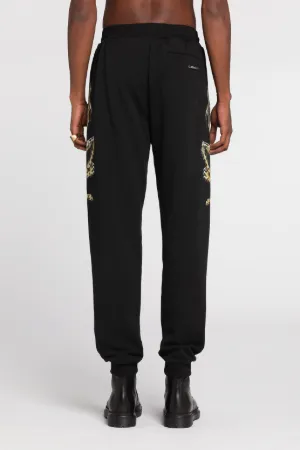 Pantalon de survêtement en coton à imprimé jaguars