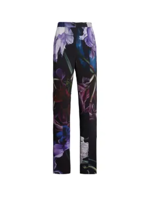 Pantalon droit à imprimé Marchito