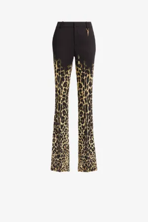 Pantalon évasé à imprimé Queen Of Sicily