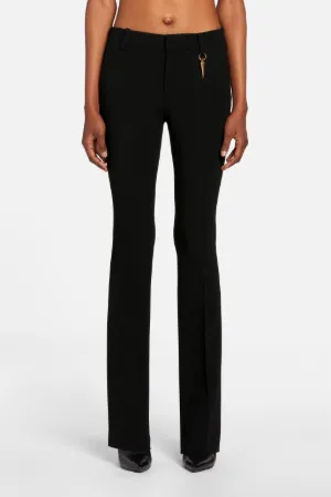 Pantalon évasé à ornement Tiger Tooth