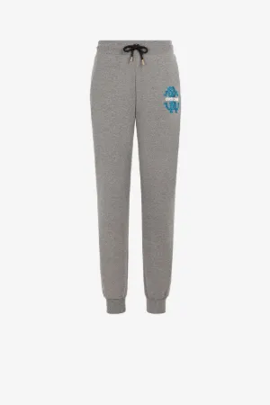 pantalones de chándal con logo estampado