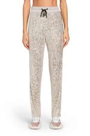 pantalones de chándal de lentejuelas con logo - Tienda Online Oficial de  Roberto Cavalli®