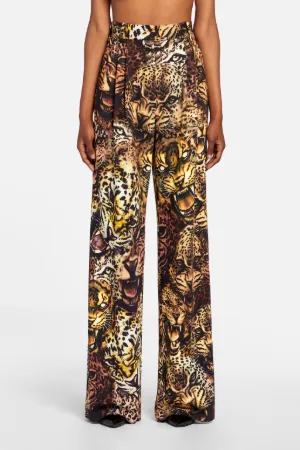 Pantalones de pierna ancha con estampado Queen of Arizona