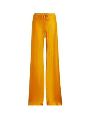 pantalones de pijama en seda