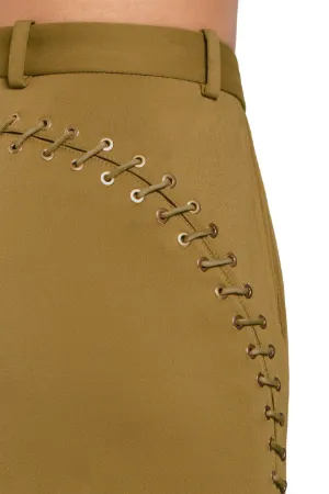 Pantaloni con laccetti laterali -Sito ufficiale di Roberto Cavalli®