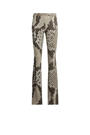 Pantaloni con stampa Macro Python