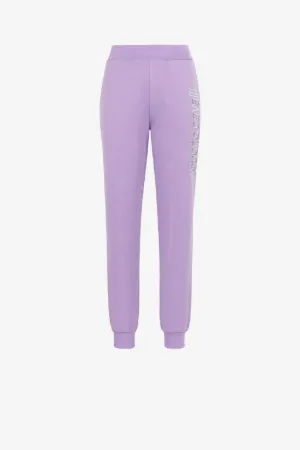 Pantaloni sportivi con ricamo