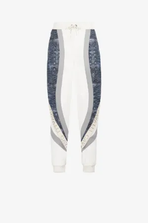 Pantaloni sportivi con stampa Caiman