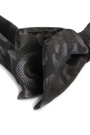 Papillon jacquard con motivo Bold C -Sito ufficiale di Roberto Cavalli®