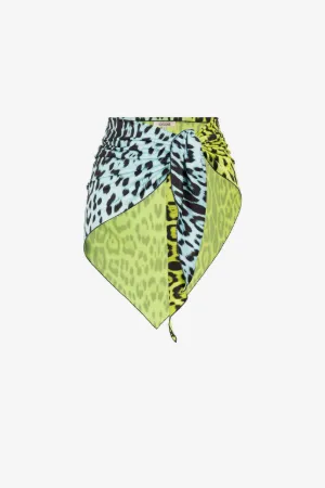 Pareo con estampado Jaguar