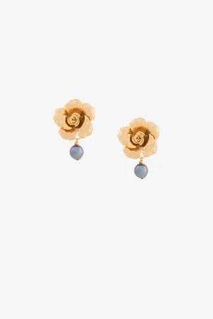 Pendientes de rosa