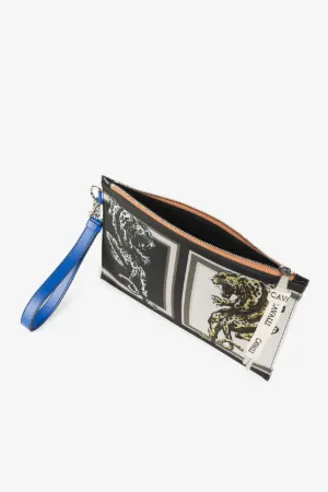 Pochette à imprimé Mirror Jaguar