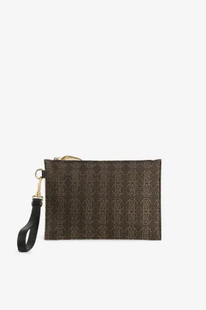 Pochette à motif RC Monogram en jacquard