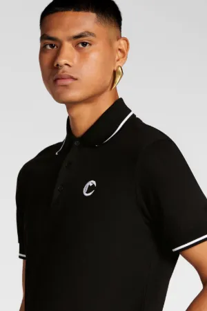 Polo à logo appliqué