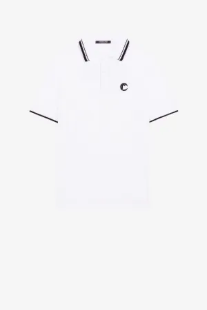 Polo à logo appliqué