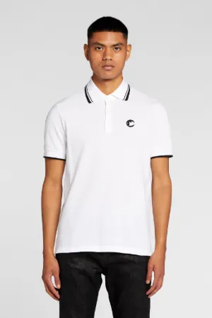 Polo à logo appliqué