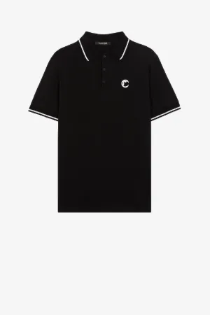 Polohemd mit Logo-Applikation