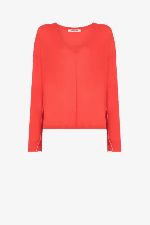pull à logo brodé