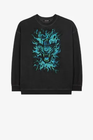 Pullover mit grafischem Print