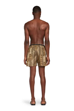 Python And Heritage Jaguar-Print Swim 