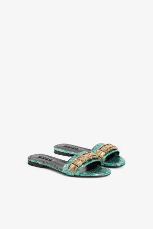 Python-Embossed Slides