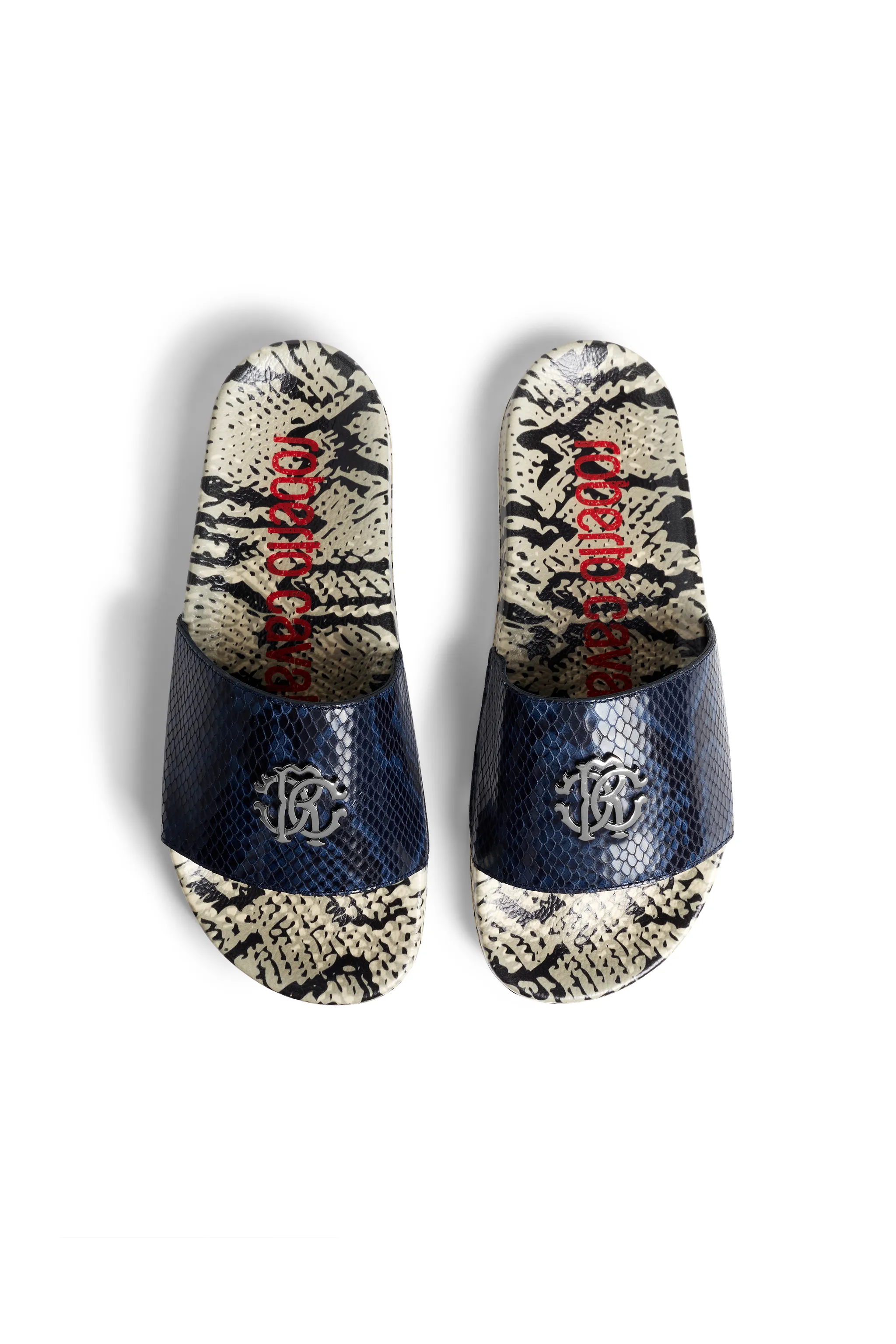 roberto cavalli men's slides