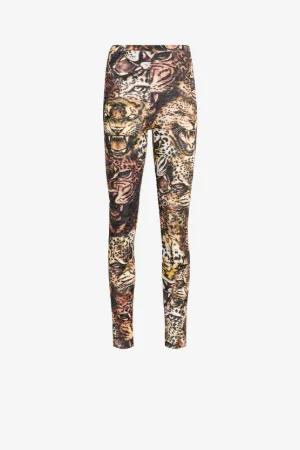 Queen Of Arizona-Print Leggings