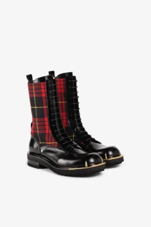 Rangers à motif tartan
