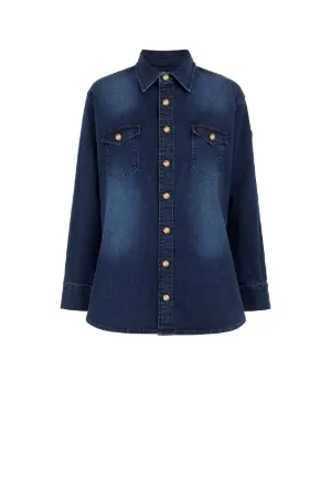 RC Monogram Denim Shirt