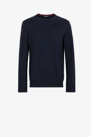 RC Monogram-Embroidered Sweater