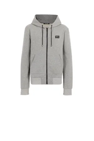RC Monogram Lightning-Print Zip Hoodie