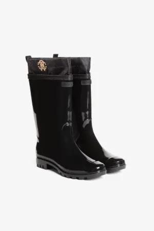 RC Monogram-Print Boots