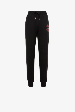 RC Monogram-Print Cotton Sweatpants