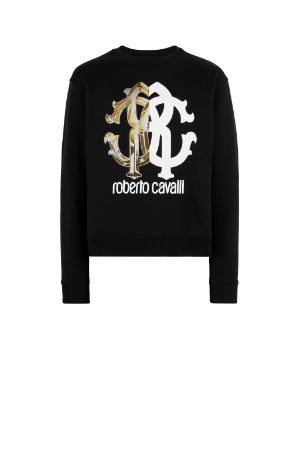 RC Monogram Hooded Coat, Roberto Cavalli #{ProductCategoryName}