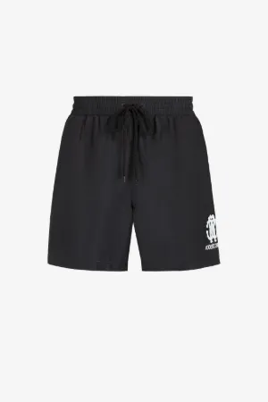 RC Monogram-Print Swim Shorts