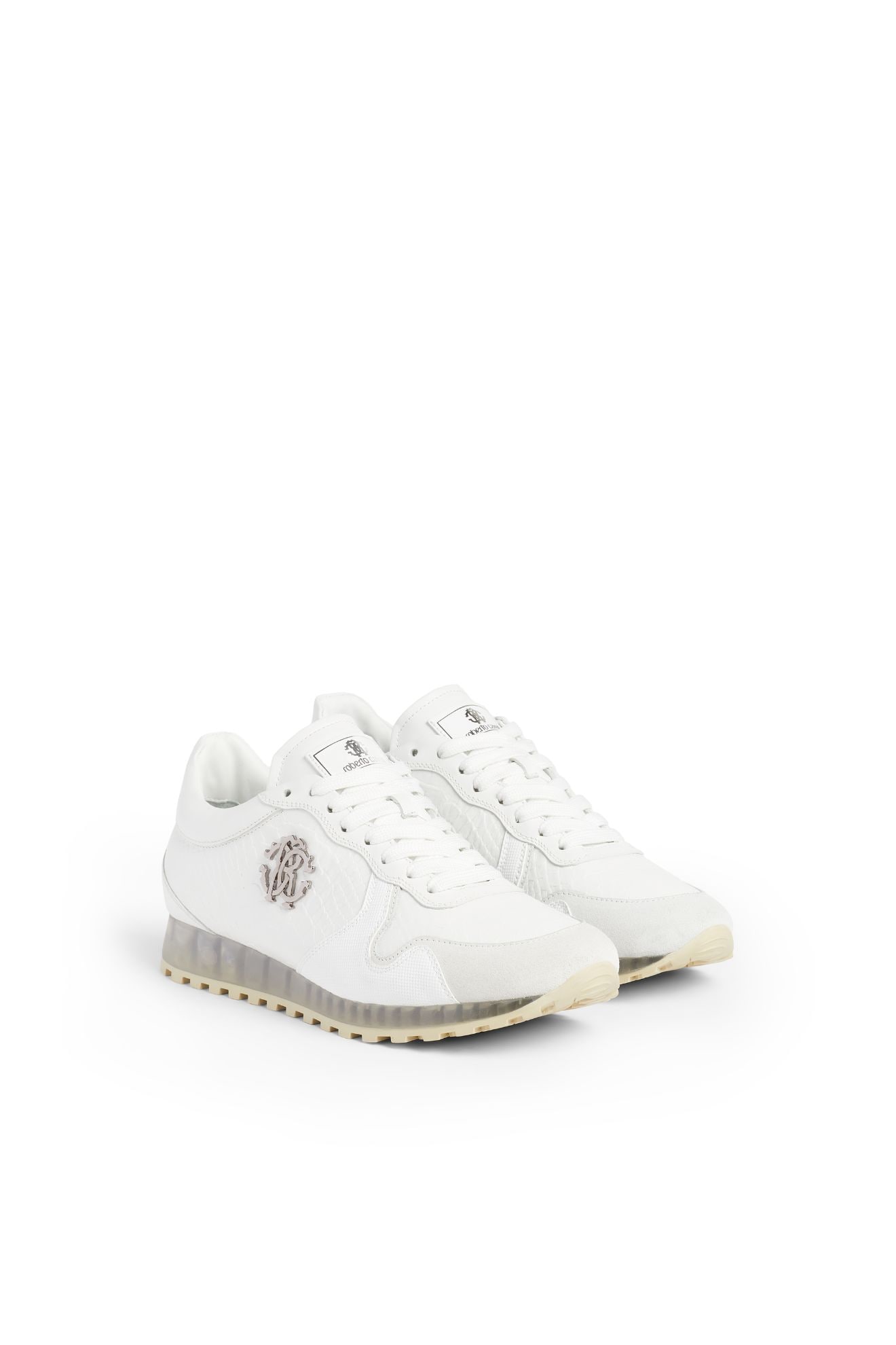 roberto cavalli white sneakers