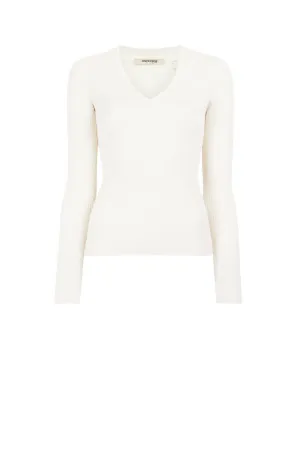 Ribbed-Knit Sweater