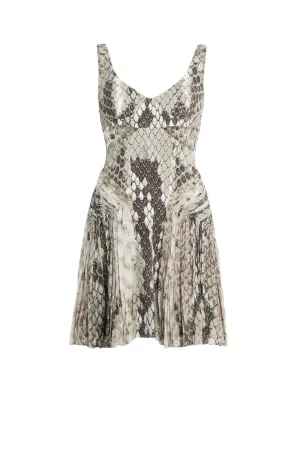 Robe à découpes motif Macro Python