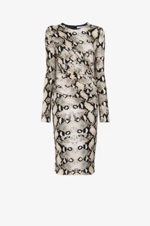 Robe à imprimé Rock Python