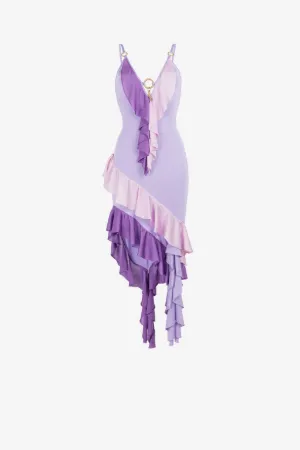 Robe à volants